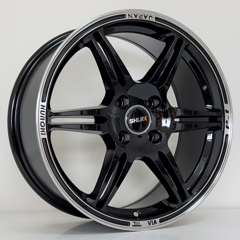 SLK 9010 6,5/15 4/100 ET35 73,1 BLACK+RING M